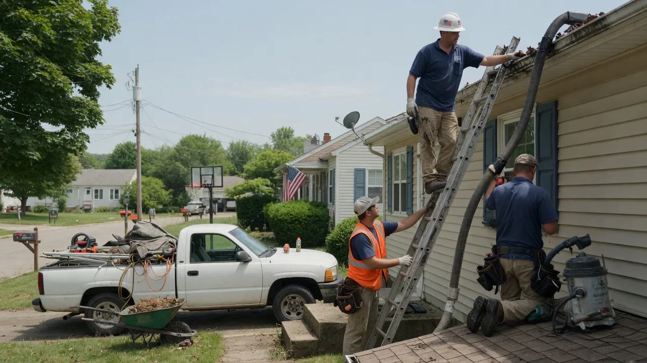 Gutter Installation in Hustisford, WI near me